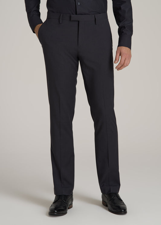 Suit Trousers for Tall Men in Mid Grey