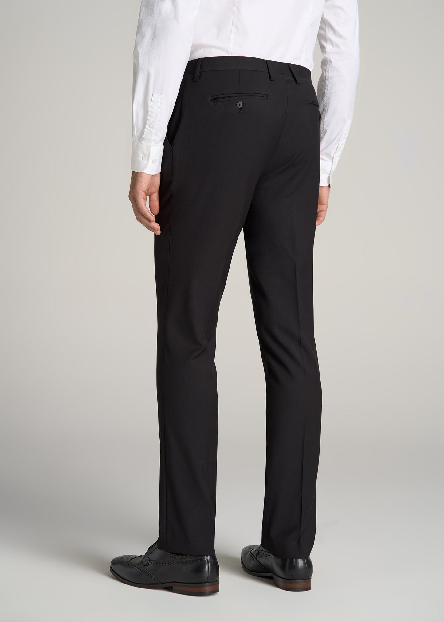 Suit Trousers for Tall Men in Black