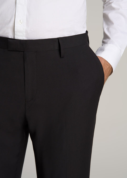 Suit Trousers for Tall Men in Black