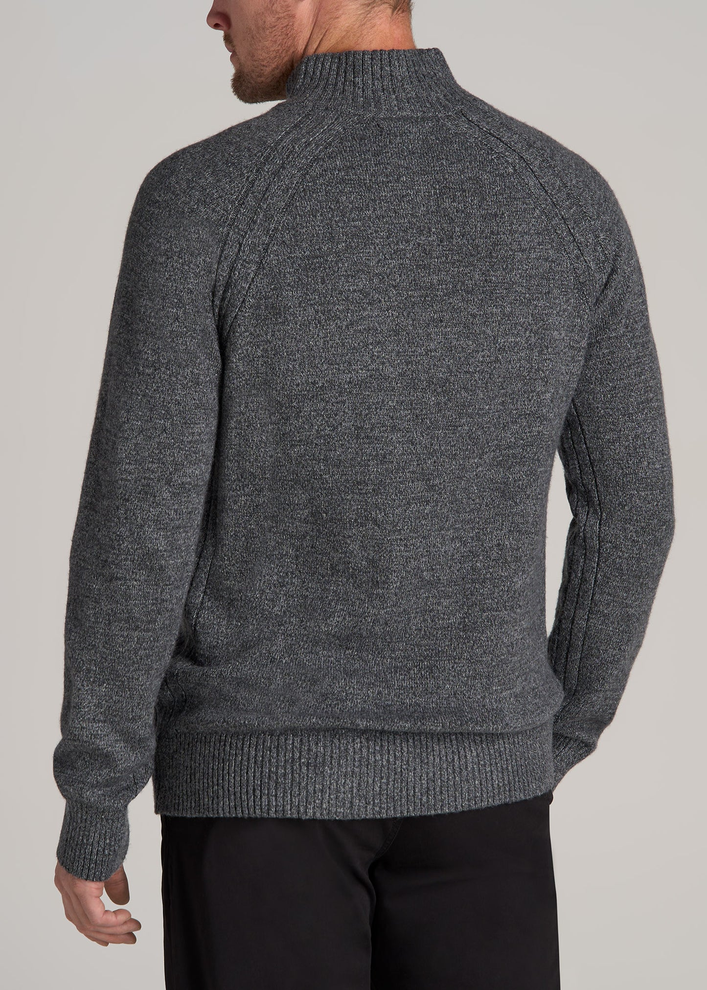 American-Tall-Men-Three-Button-Mock-Neck-Sweater-Grey-Marl-back