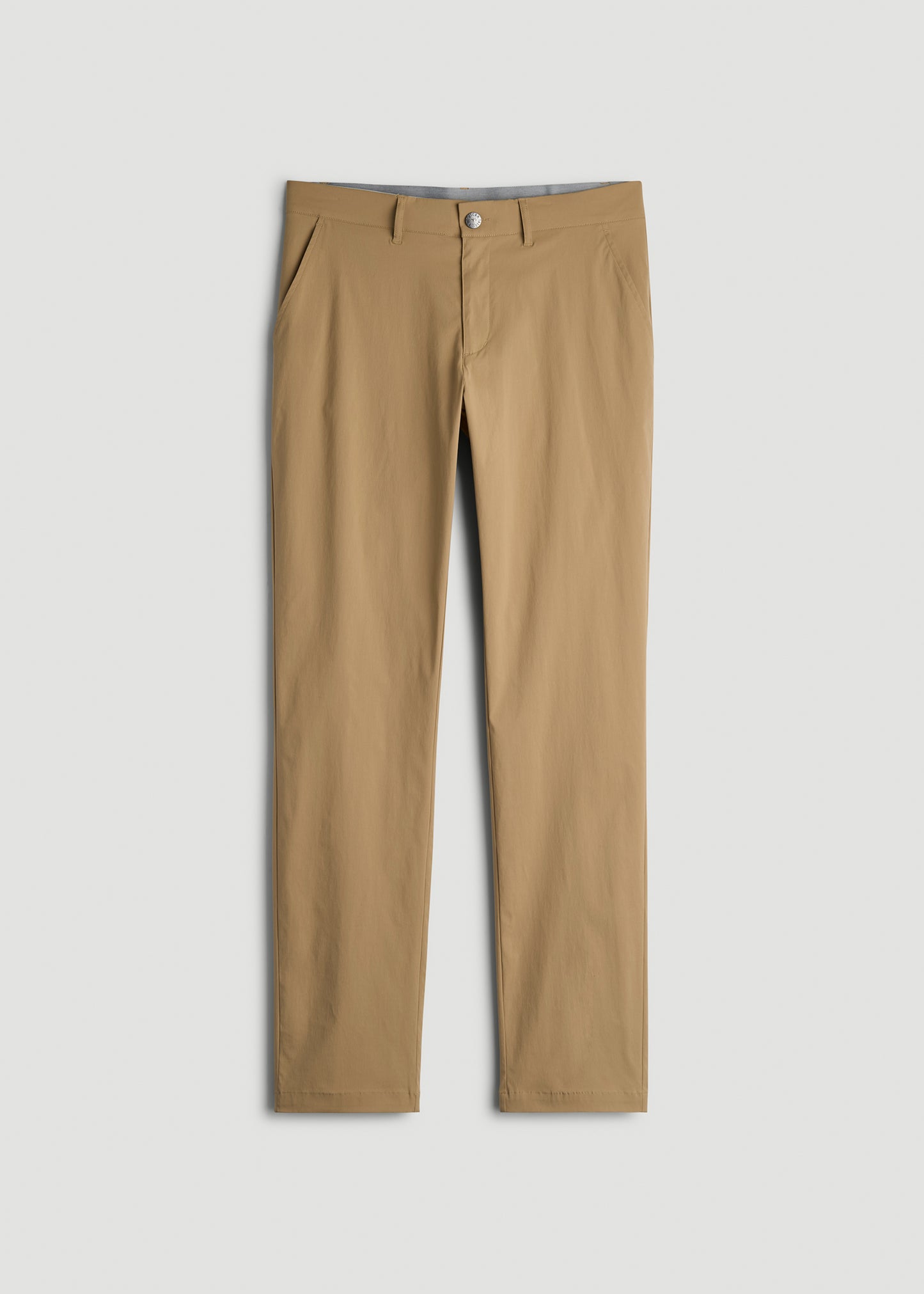 TAPERED FIT Traveler Chino Pants for Tall Men in Tannin