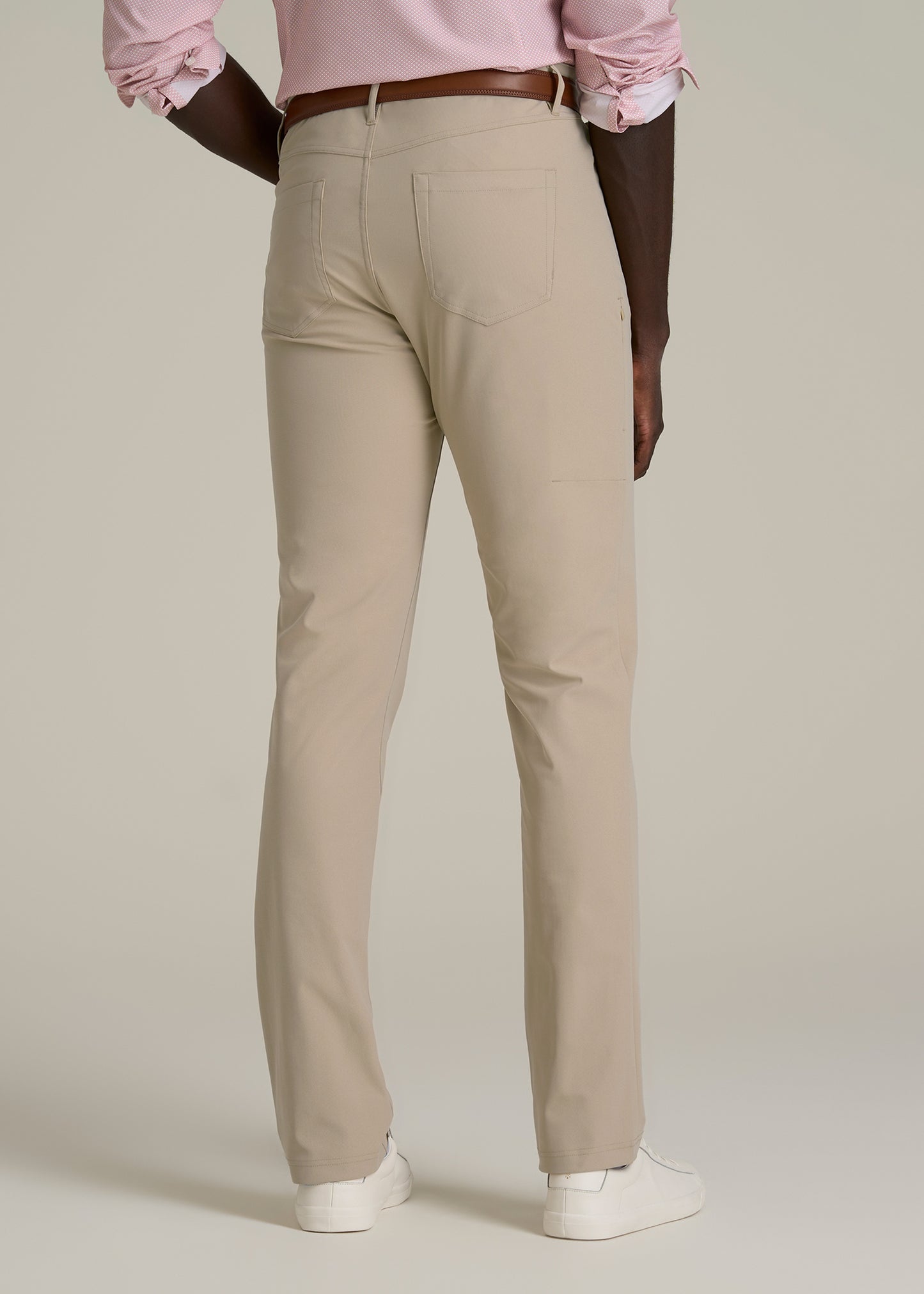 Traveler Pant 2.0 for Tall Men in Light Khaki