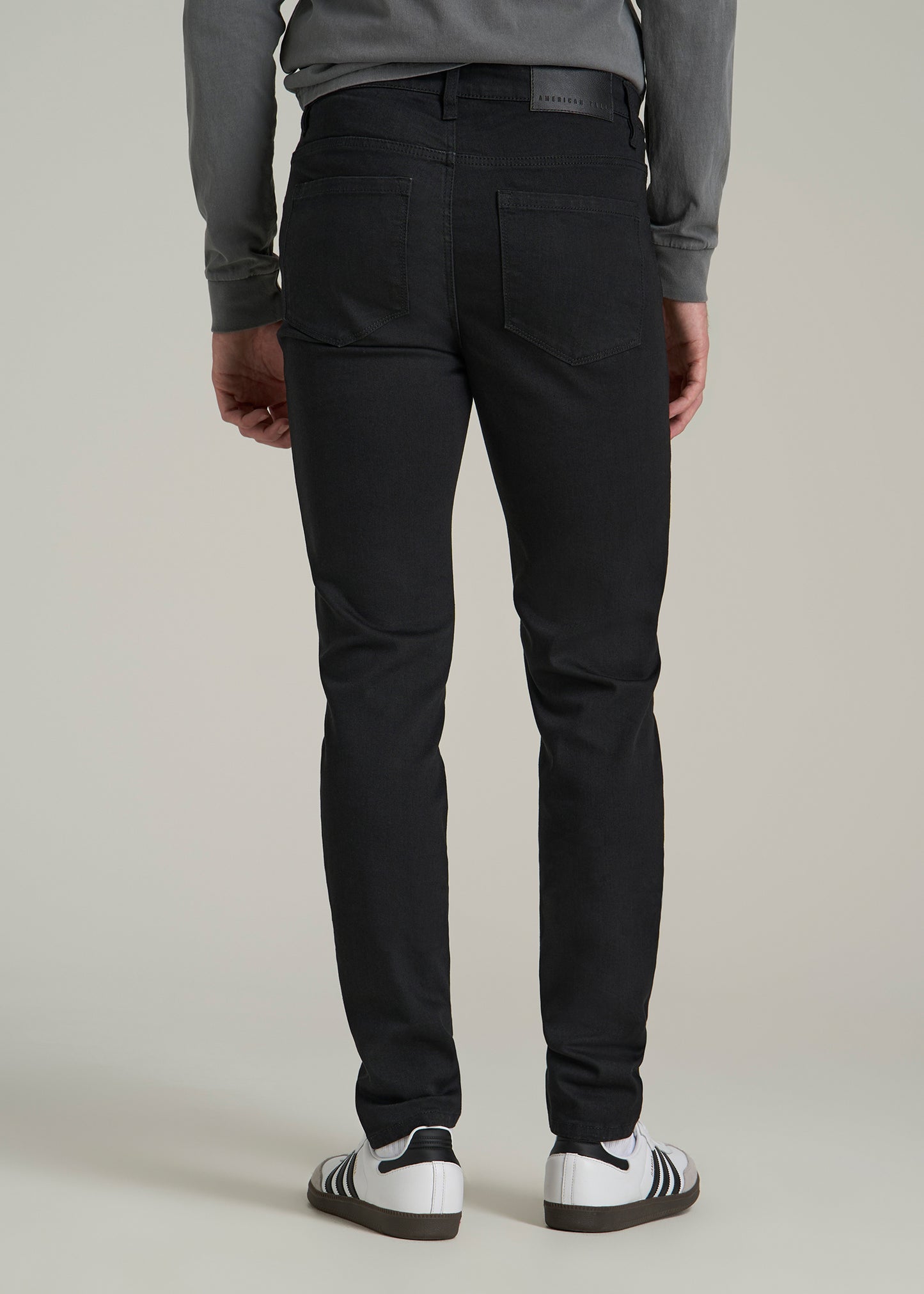 Travis SKINNY Jeans for Tall Men in Black