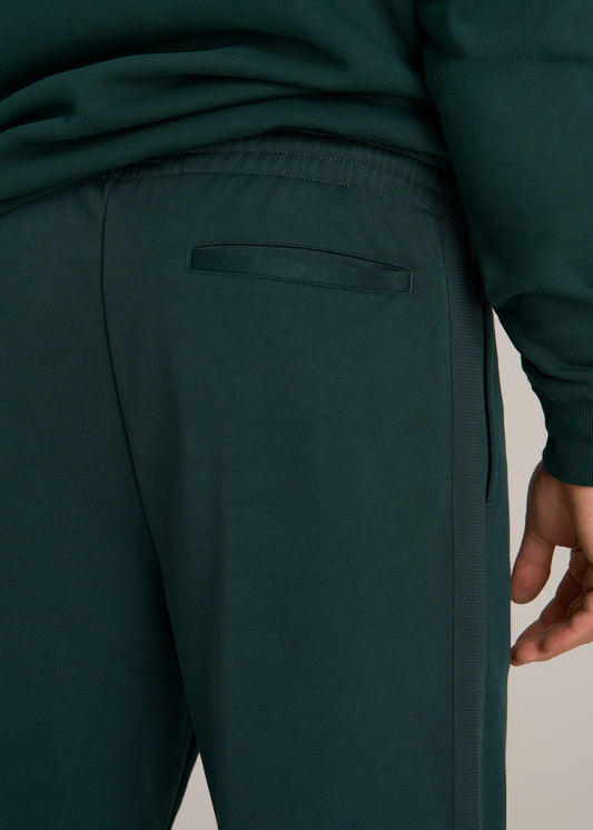 Tricot Track Pants for Tall Men in Emerald