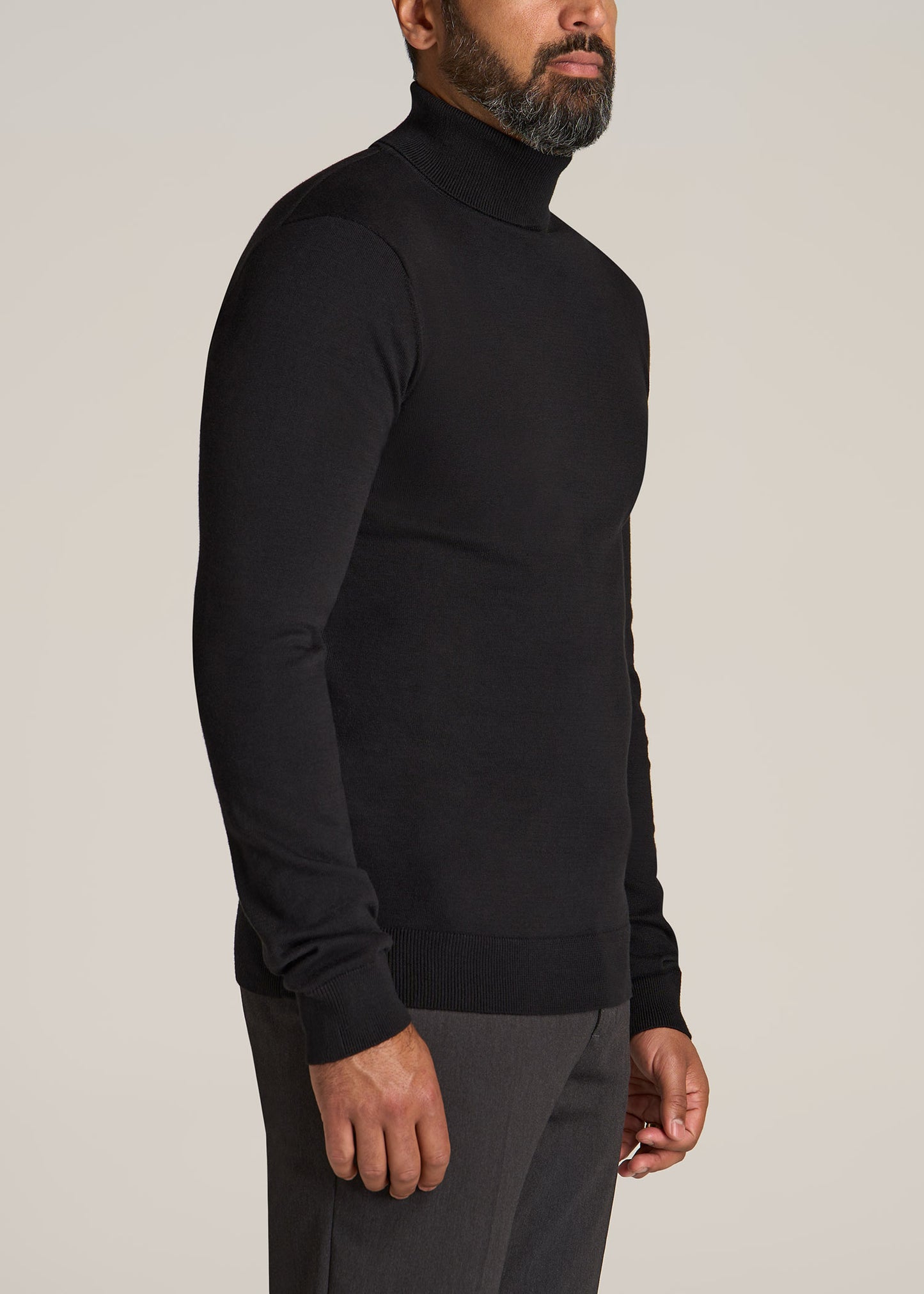 American-Tall-Men-Turtleneck-Black-side