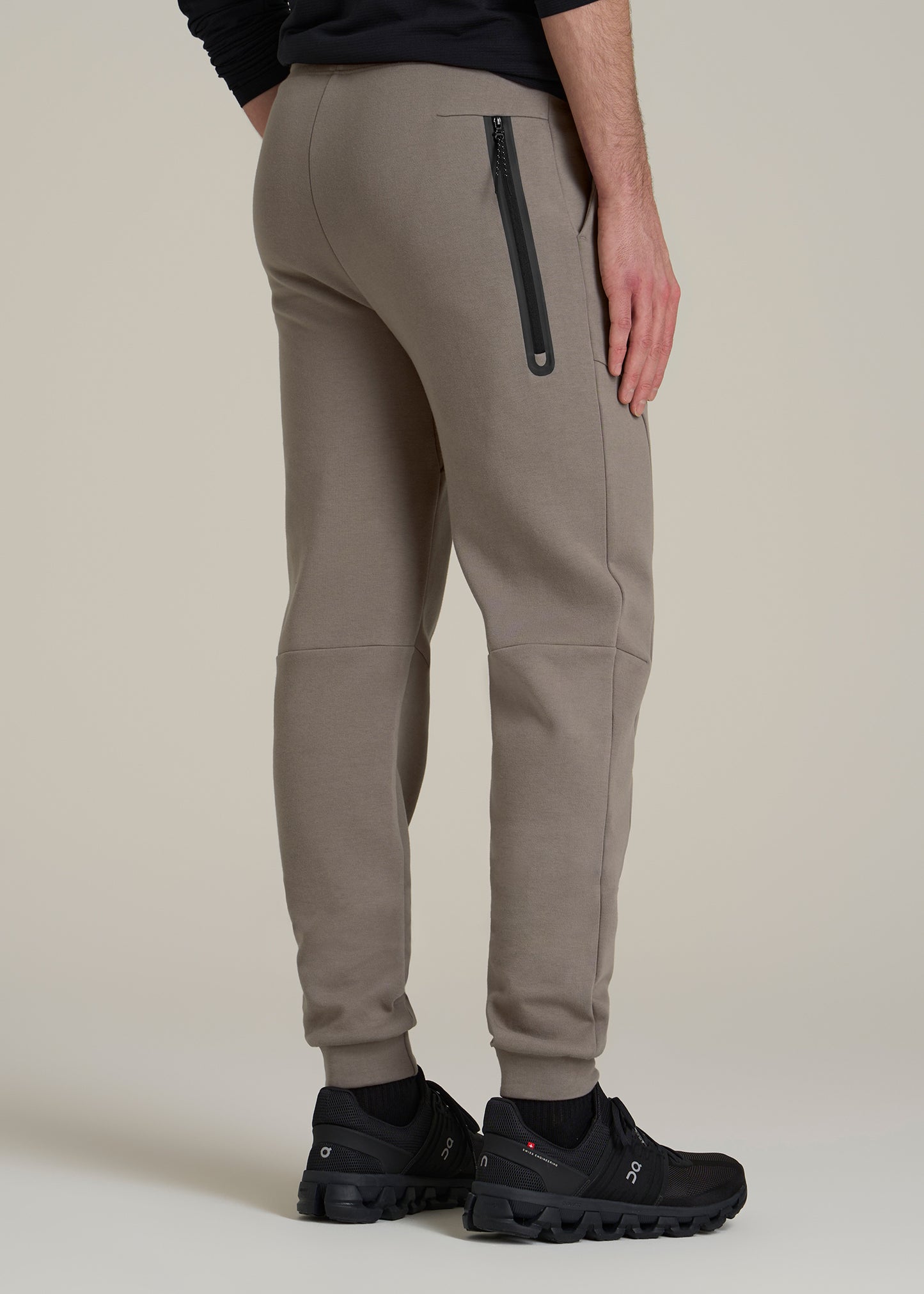 Tall Men's Utility Fleece Joggers in Portobello