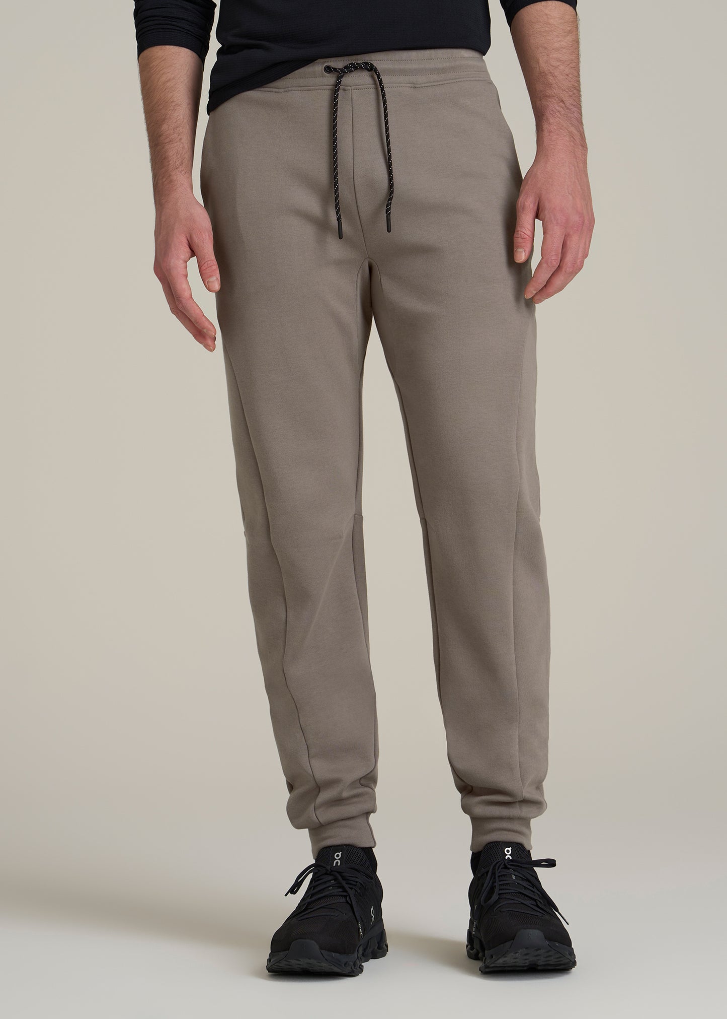 Tall Men's Utility Fleece Joggers in Portobello