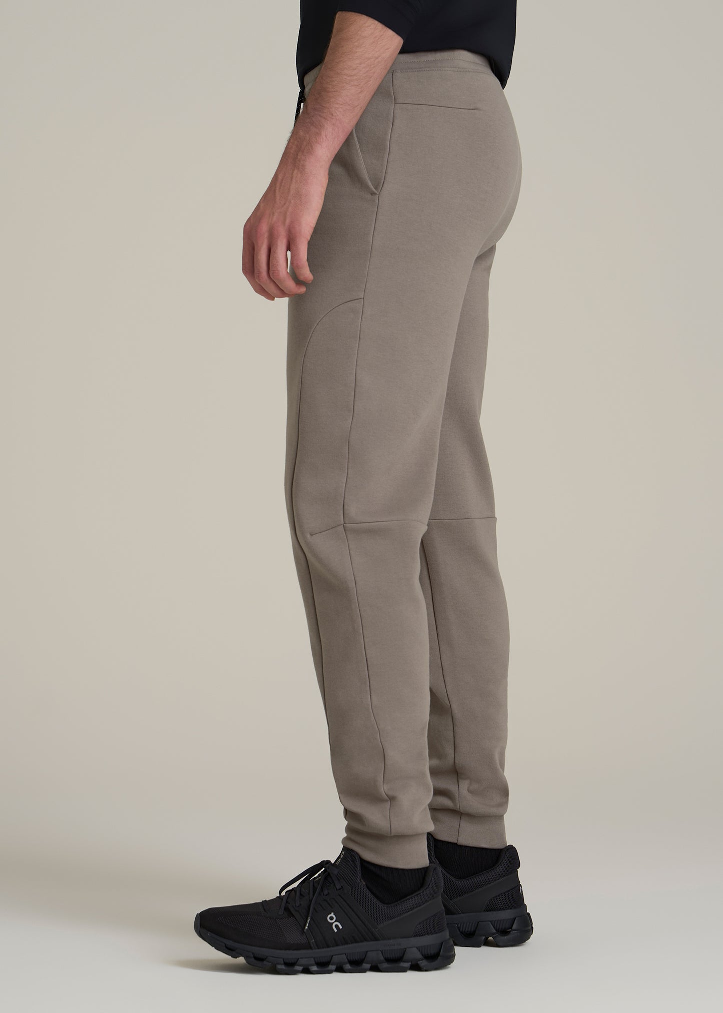 Tall Men's Utility Fleece Joggers in Portobello