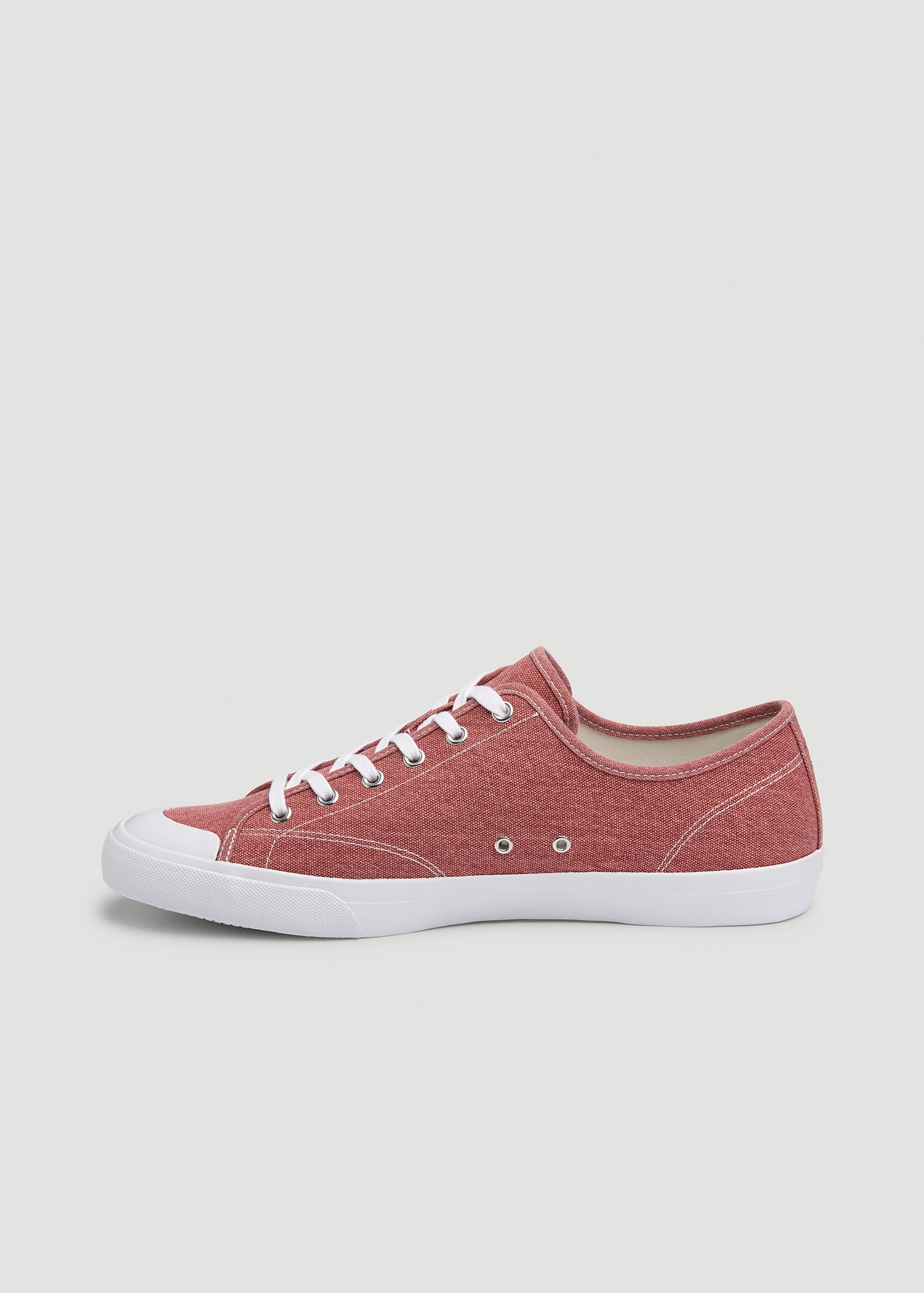 Vulcanized Sneaker for Tall Men in Light Red