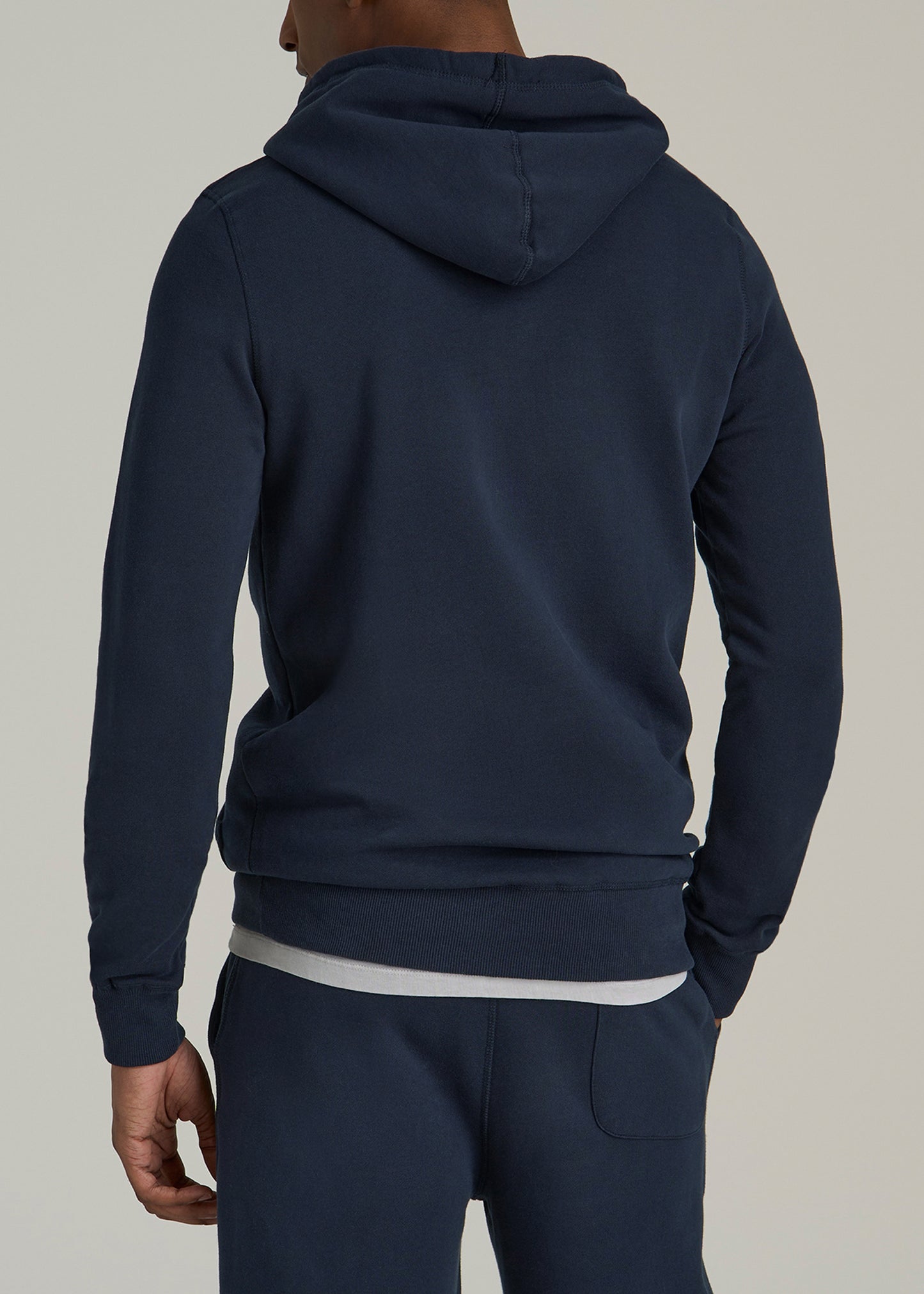 Wearever 2.0 Fleece Hoodie for Tall Men in Evening Blue