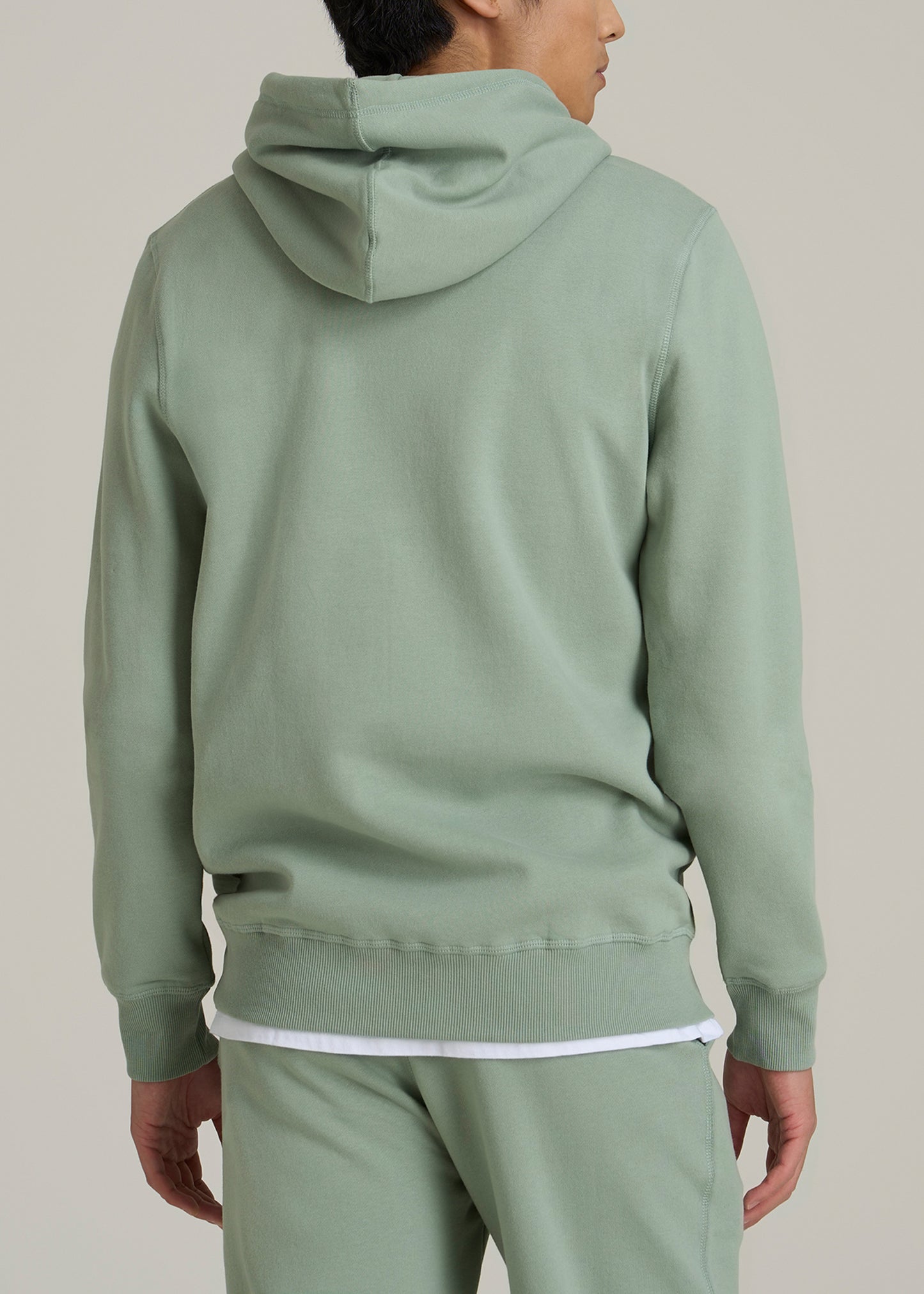 Wearever 2.0 Fleece Hoodie for Tall Men in Seagrass