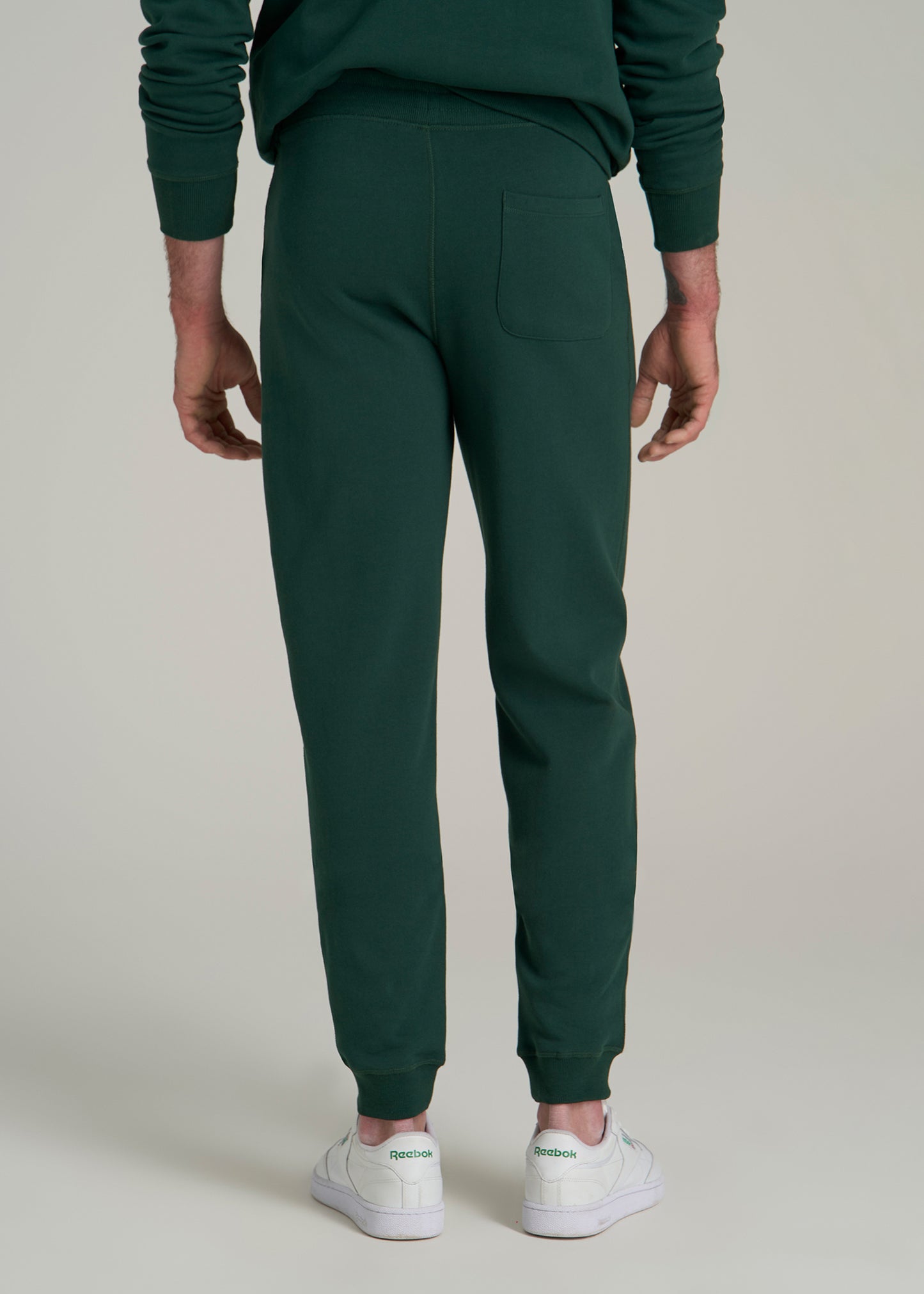 Wearever 2.0 Fleece Joggers for Tall Men in Rain Forest