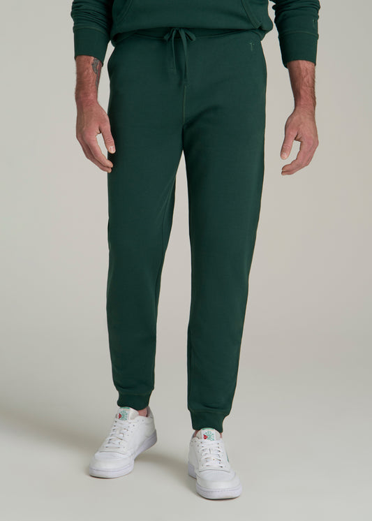 Wearever 2.0 Fleece Joggers for Tall Men in Rain Forest