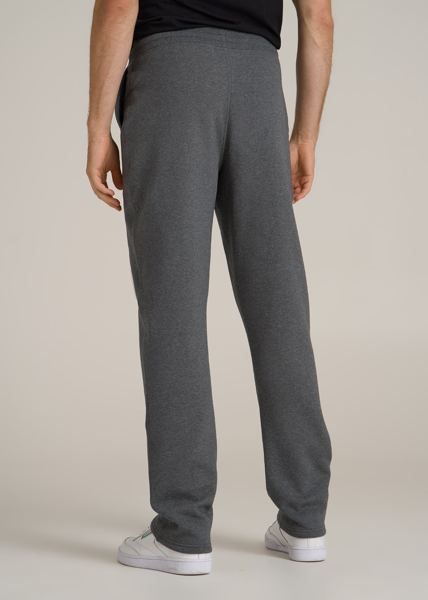 Wearever 2.0 Fleece Straight Leg Sweatpants for Tall Men in Charcoal Mix