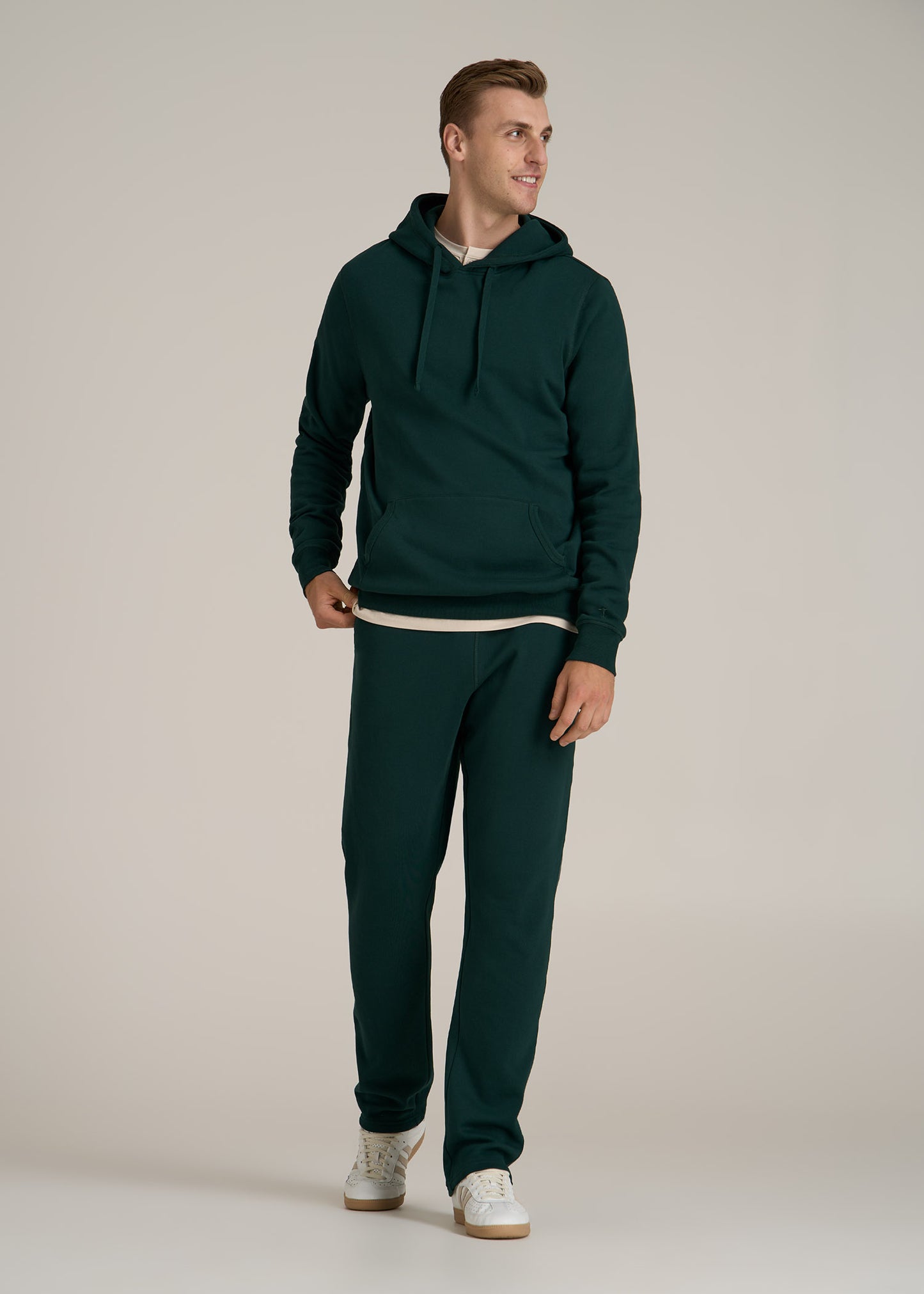 Wearever 2.0 Fleece Straight Leg Sweatpants for Tall Men in Rain Forest