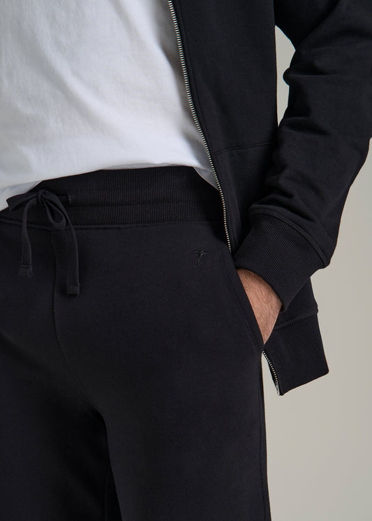 Wearever 2.0 Fleece Sweatpants for Tall Men in Black