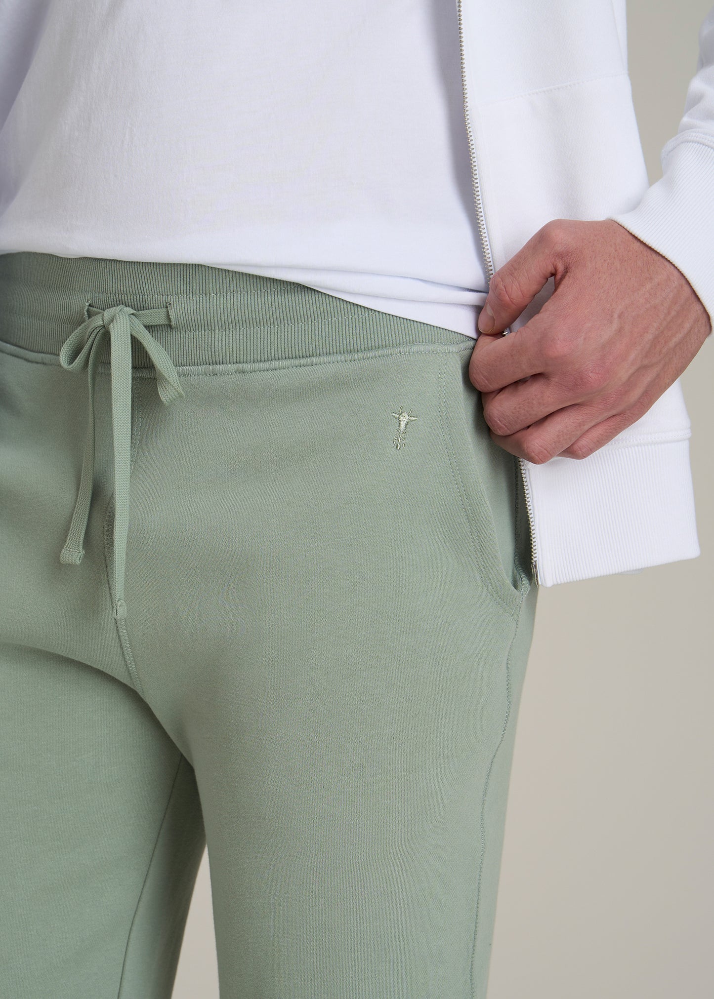 Wearever 2.0 Fleece Sweatpants for Tall Men in Seagrass