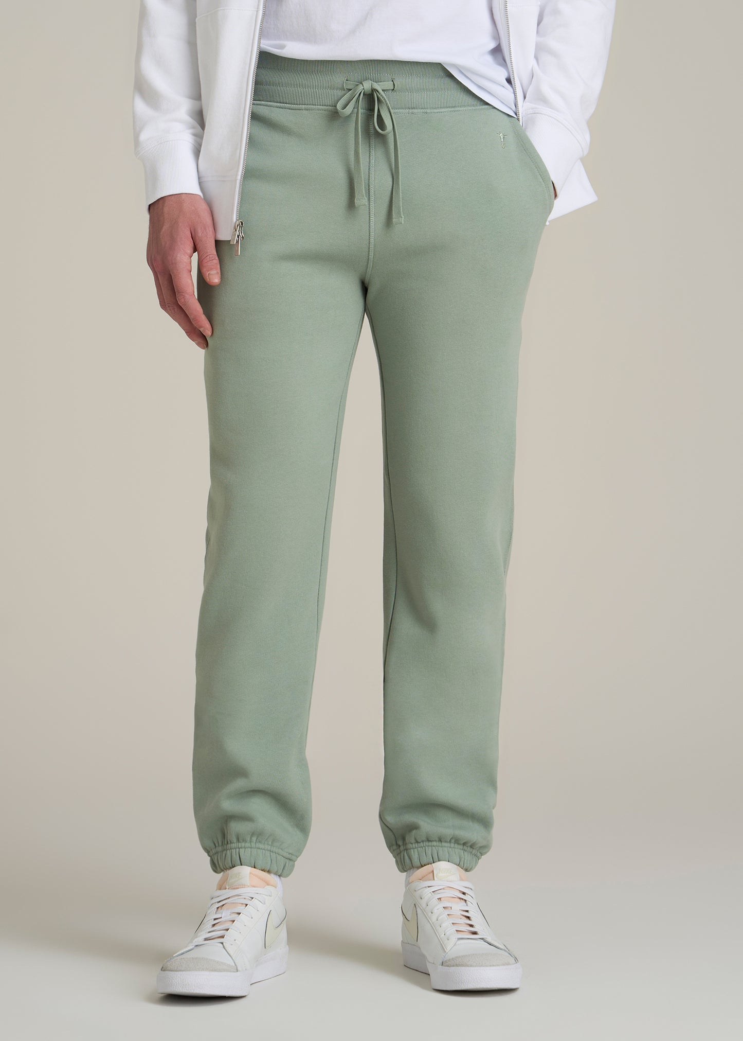 Wearever 2.0 Fleece Sweatpants for Tall Men in Seagrass