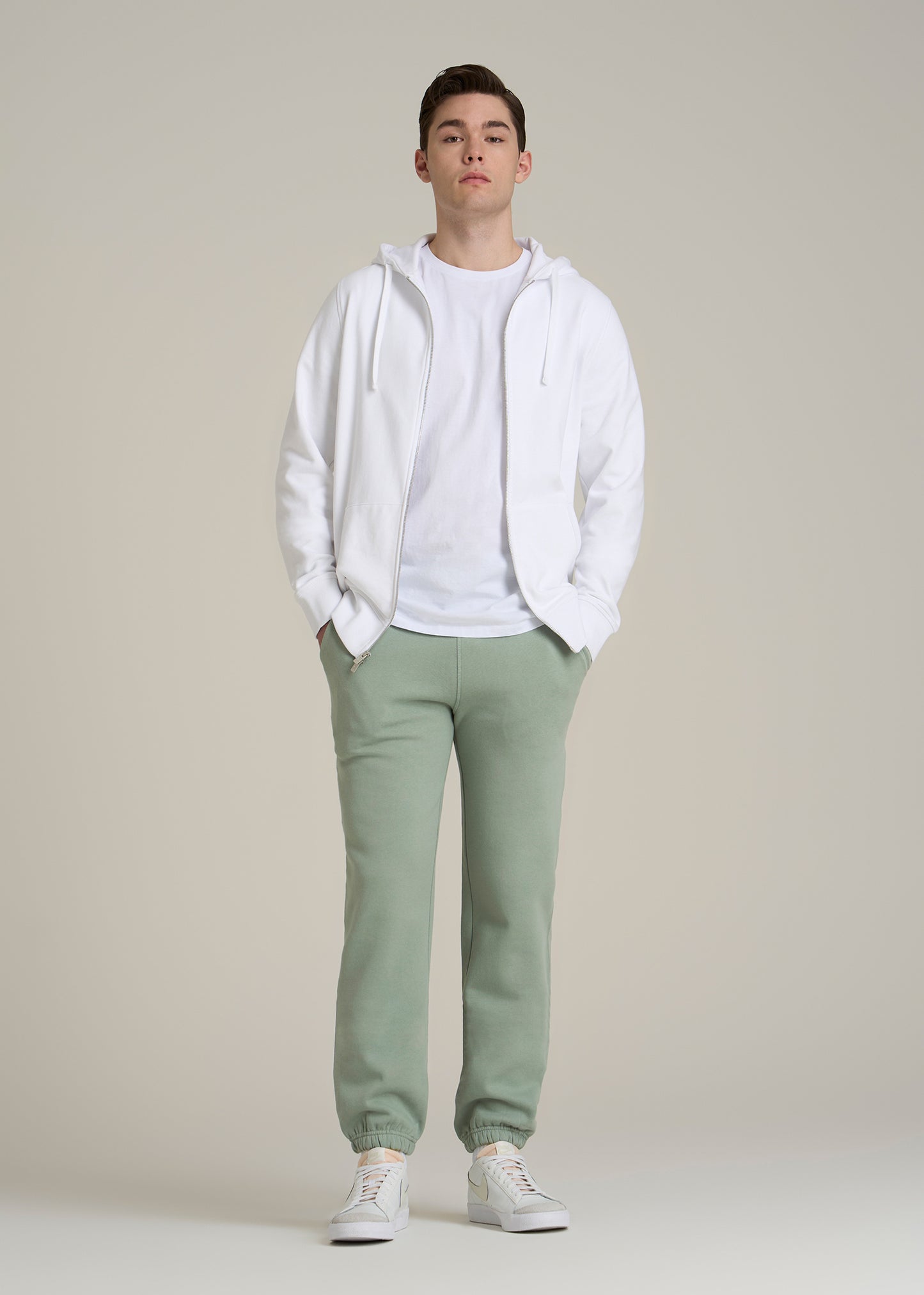 Wearever 2.0 Fleece Sweatpants for Tall Men in Seagrass