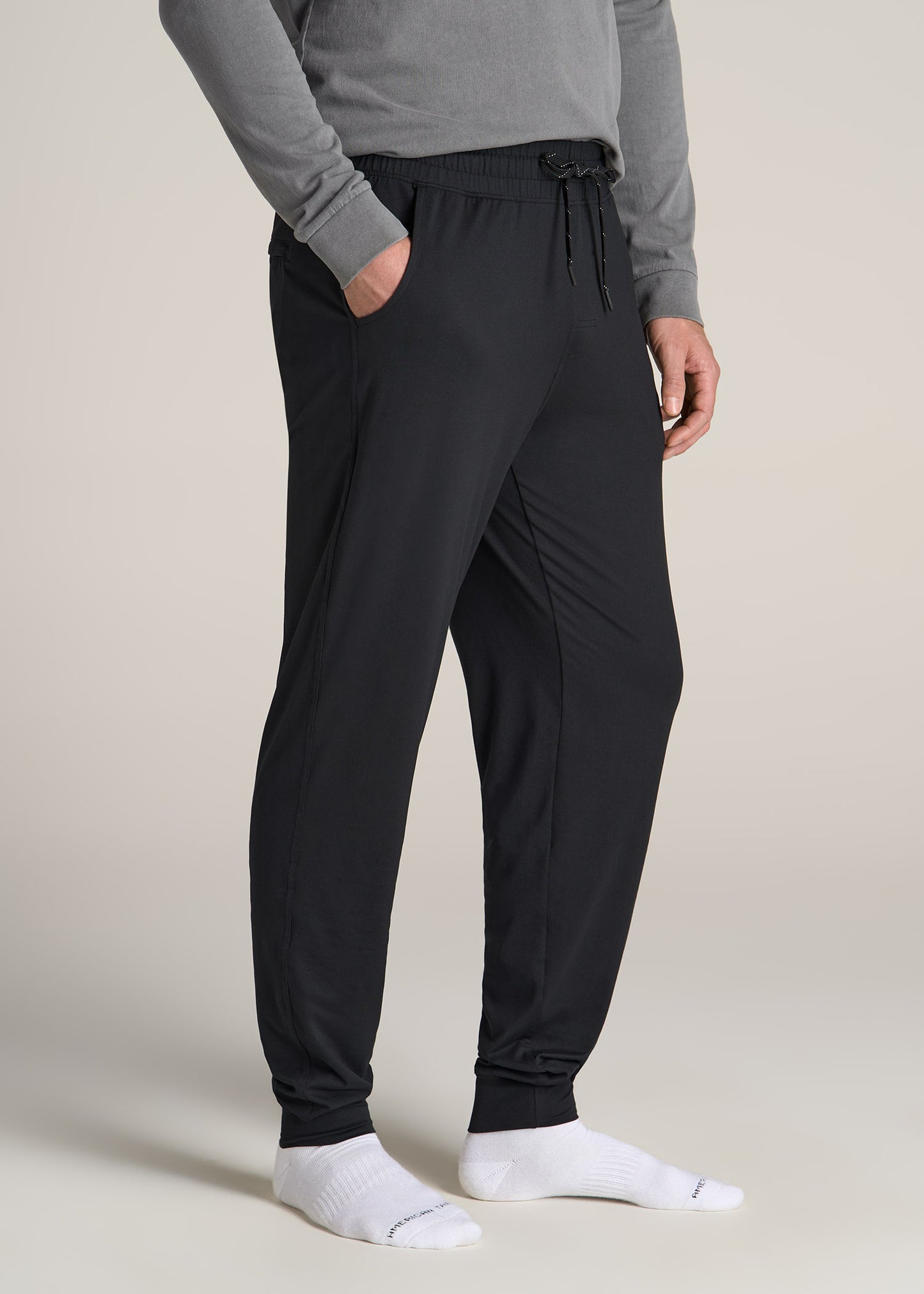 American-Tall-Men-Weekender-Stretch-Lounge-Jogger-Black-side