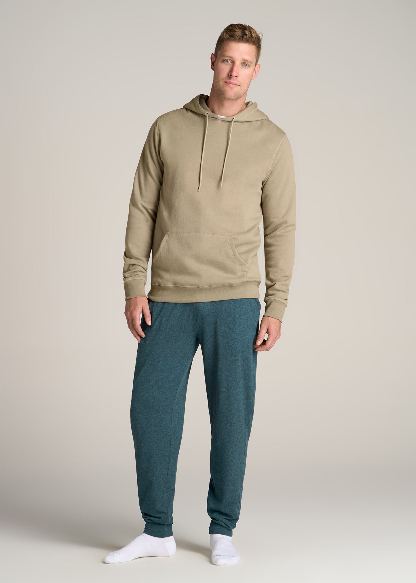 American-Tall-Men-Weekender-Stretch-Lounge-Jogger-Dark-Teal-Mix-full