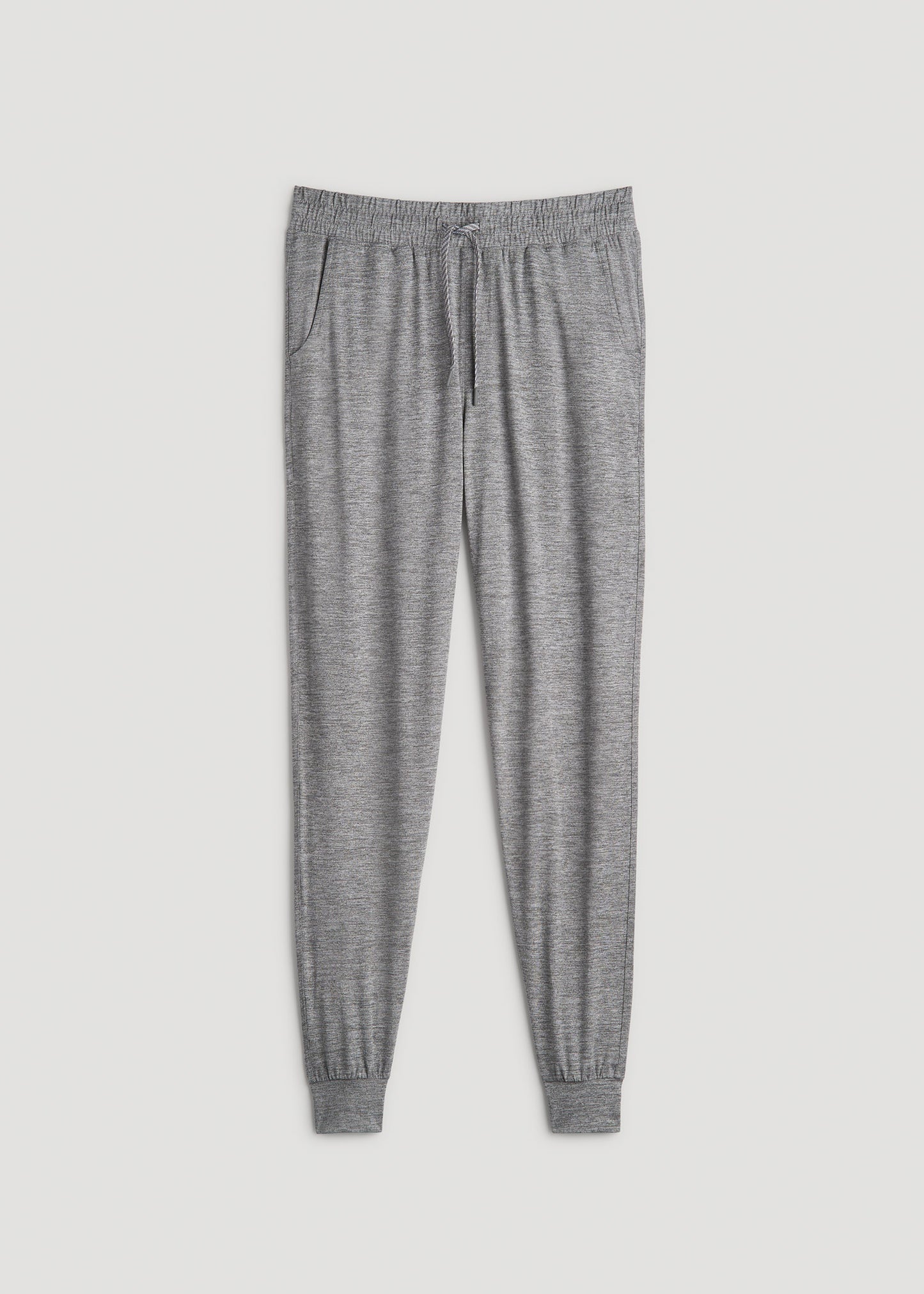 Weekender Stretch Lounge Joggers for Tall Men in Heathered Grey