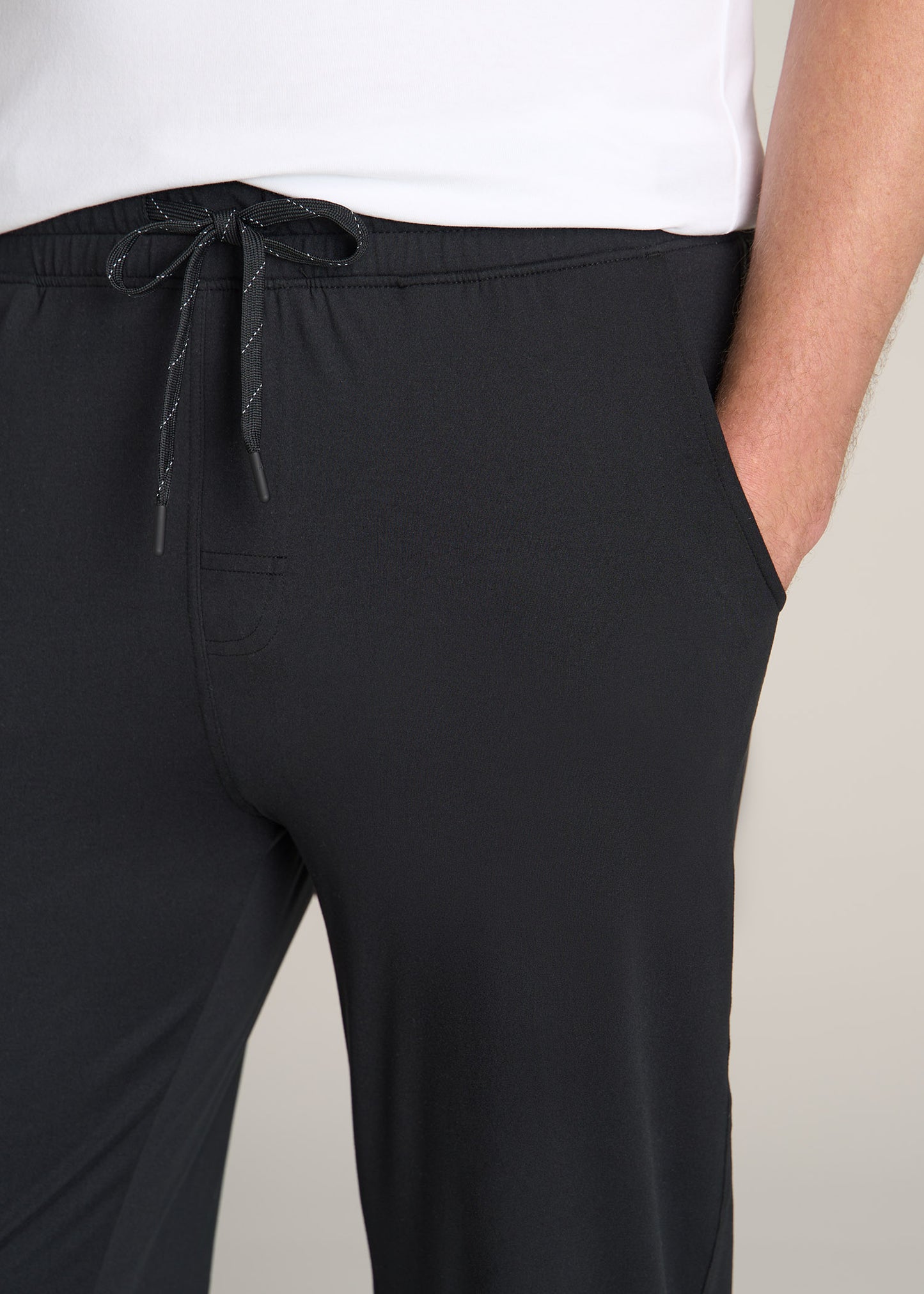 American-Tall-Men-Weekender-Stretch-Lounge-Pant-Black-detail