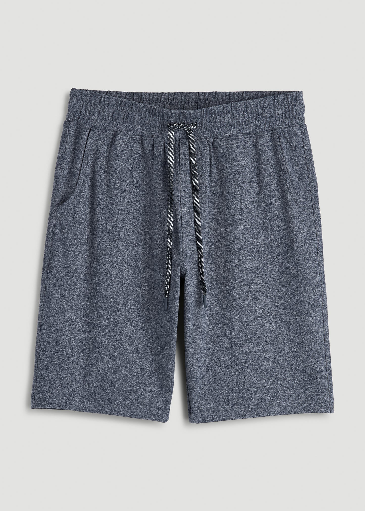 Weekender Stretch Lounge Shorts for Tall Men in Navy Mix