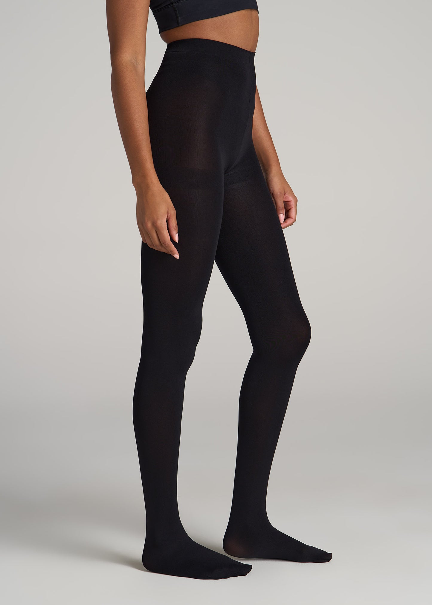 Tights for Tall Women in Black