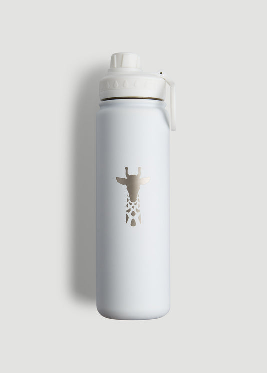 Water Bottle in White