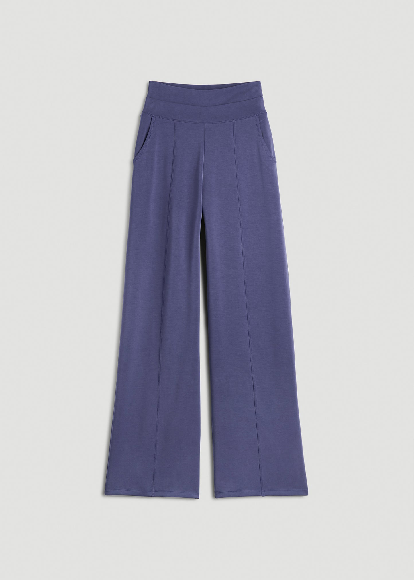 Soft Motion Wide Leg Ultra High Rise Pant for Tall Women in Future Dusk