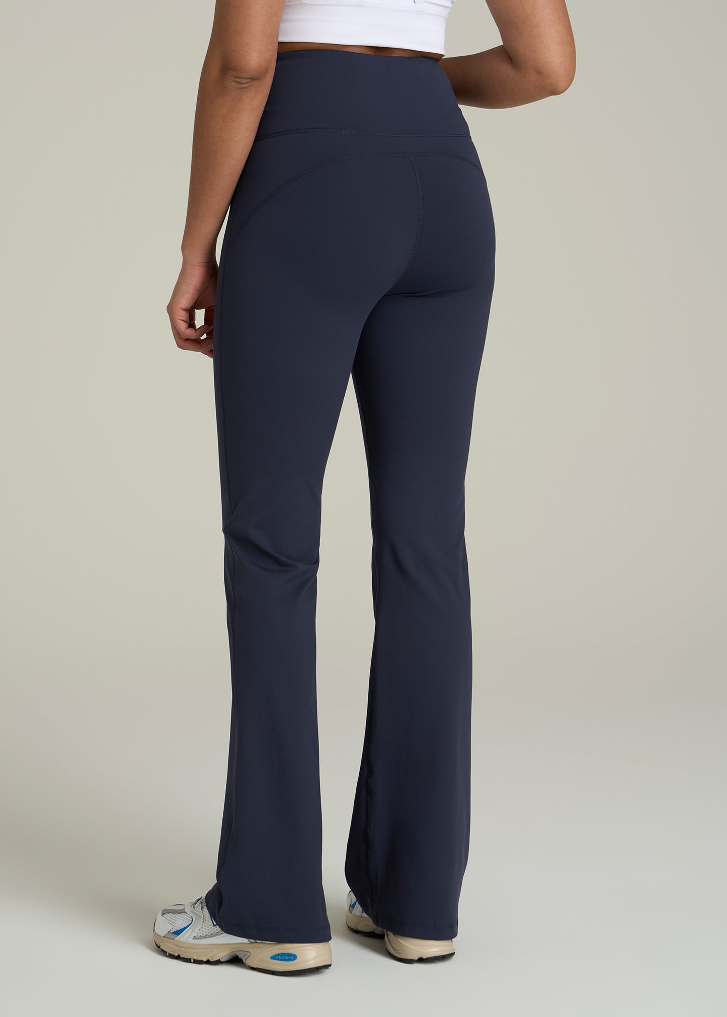 AT Balance Tall Women's Flare Yoga Pants in Evening Blue