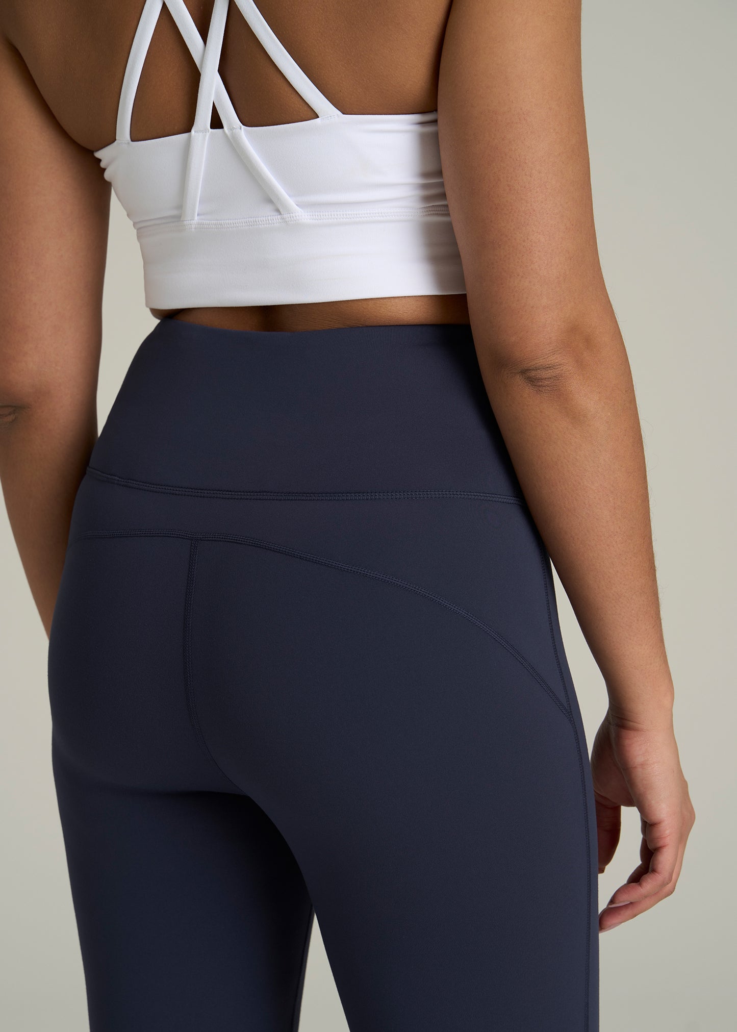 AT Balance Tall Women's Flare Yoga Pants in Evening Blue