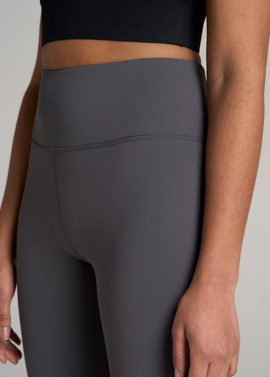 Balance Straight Leg Leggings for Tall Women in Charcoal