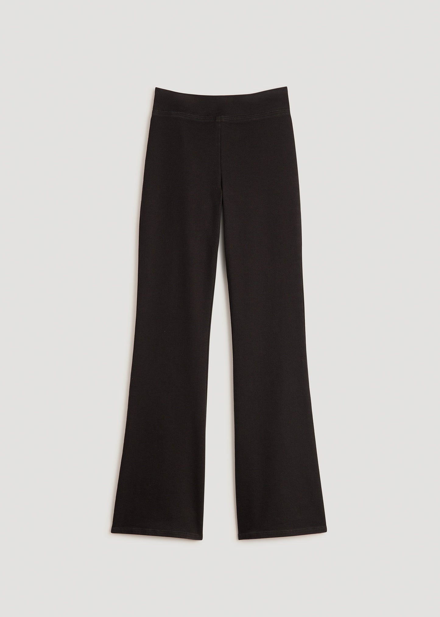 Chloe Pull-on Flare Jeans for Tall Women in Washed Black