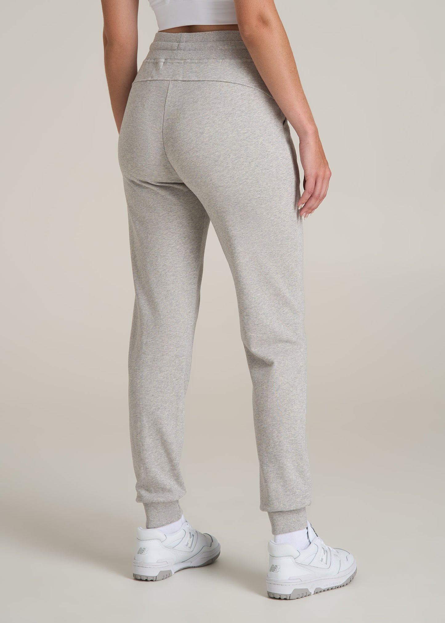 Wearever 2.0 French Terry Joggers for Tall Women in Grey Mix