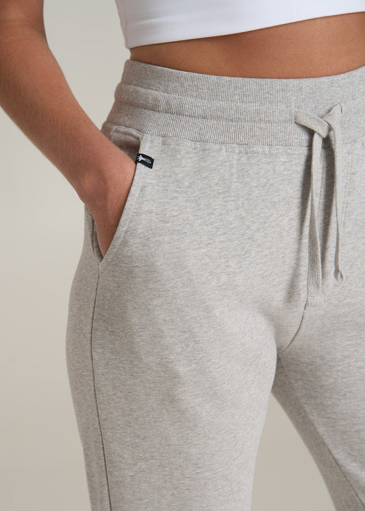 Wearever 2.0 French Terry Joggers for Tall Women in Grey Mix