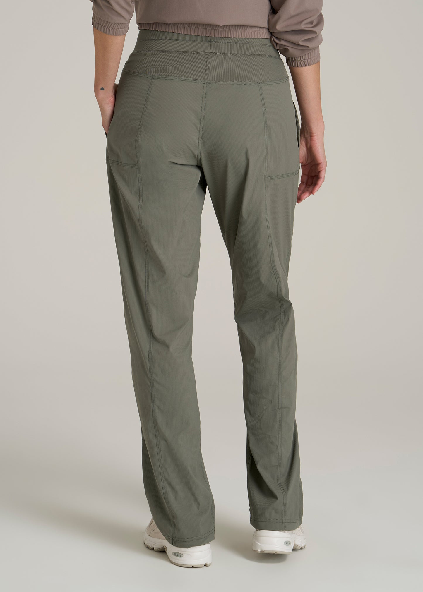 High-Rise After Practice Pant for Tall Women in Camper Green