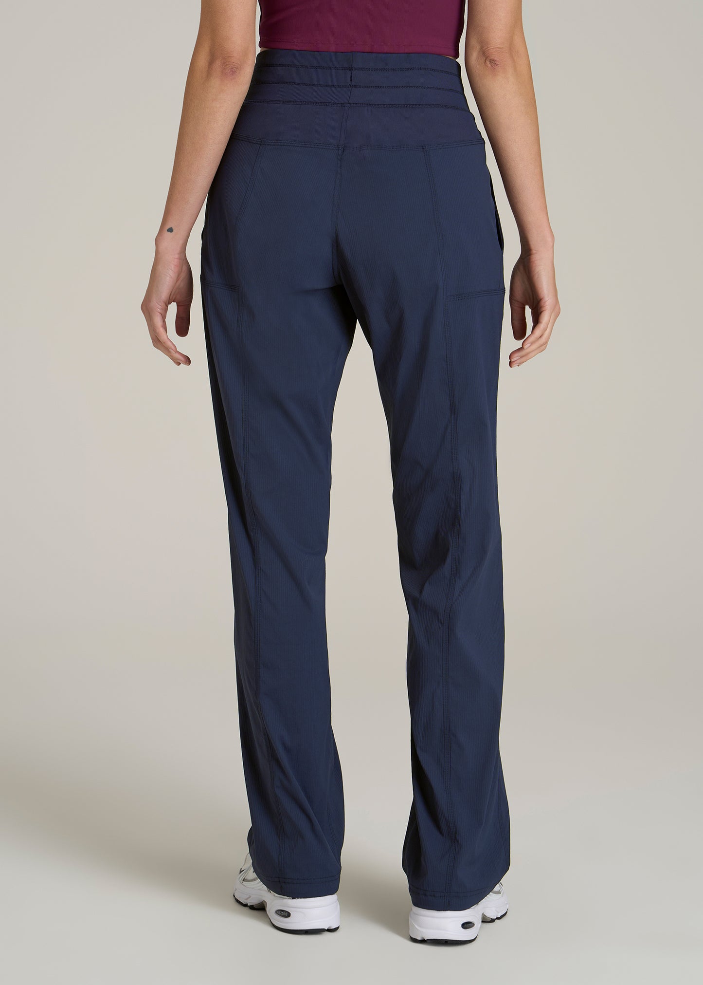 High-Rise After Practice Pant for Tall Women in Navy