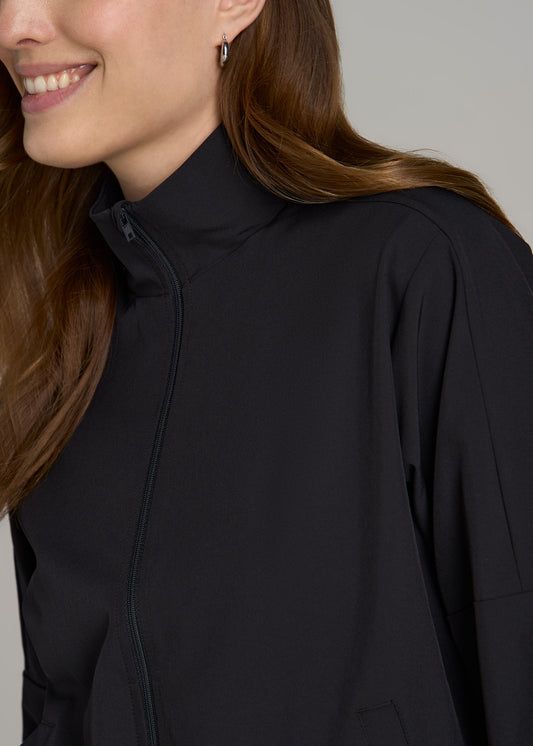 Layer Up Tall Women's Jacket in Black