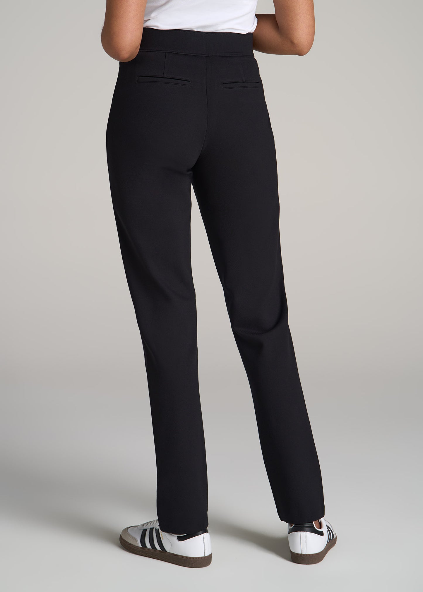 Pull on Slim Dress Pants Women's in Black