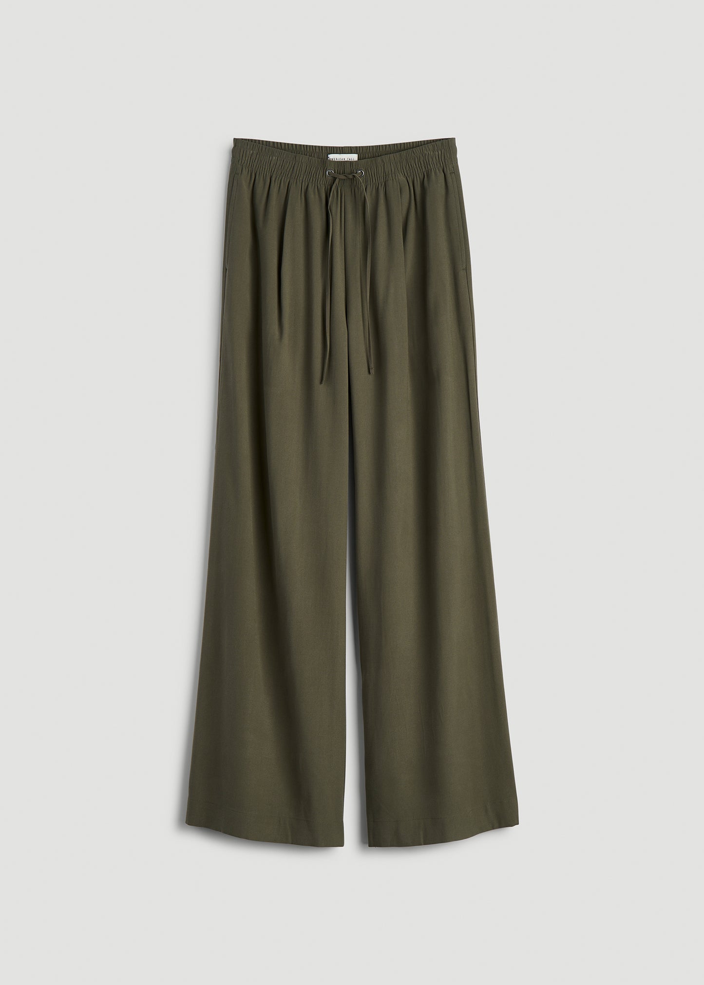 Relaxed Pull On Pants for Tall Women in Forest Night