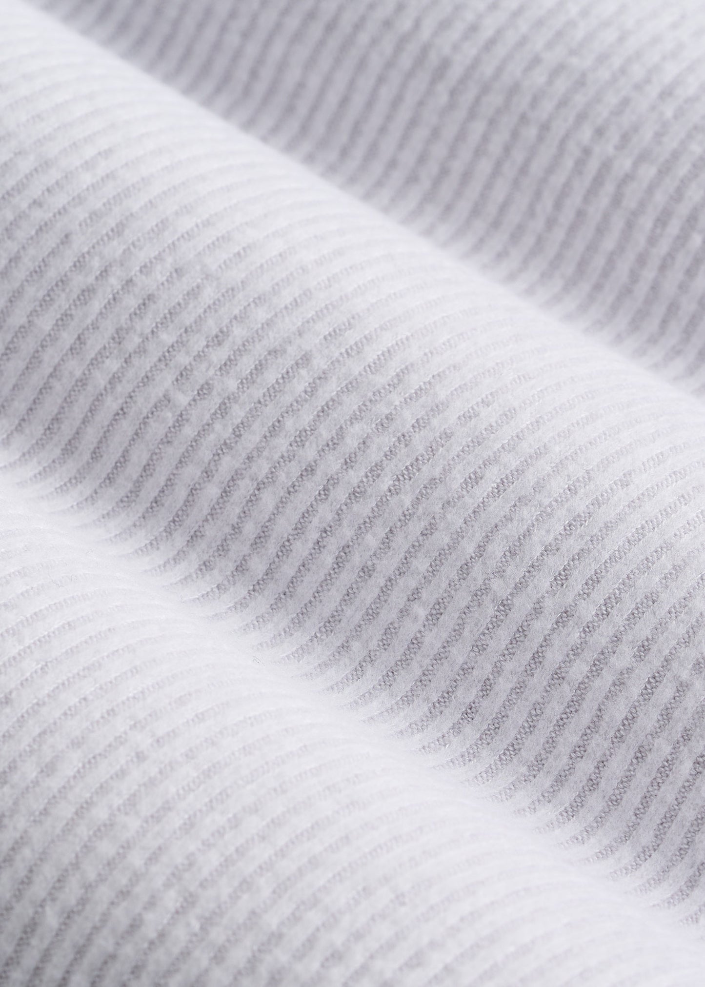 Ribbed Henley Top for Tall Women in Cloud White