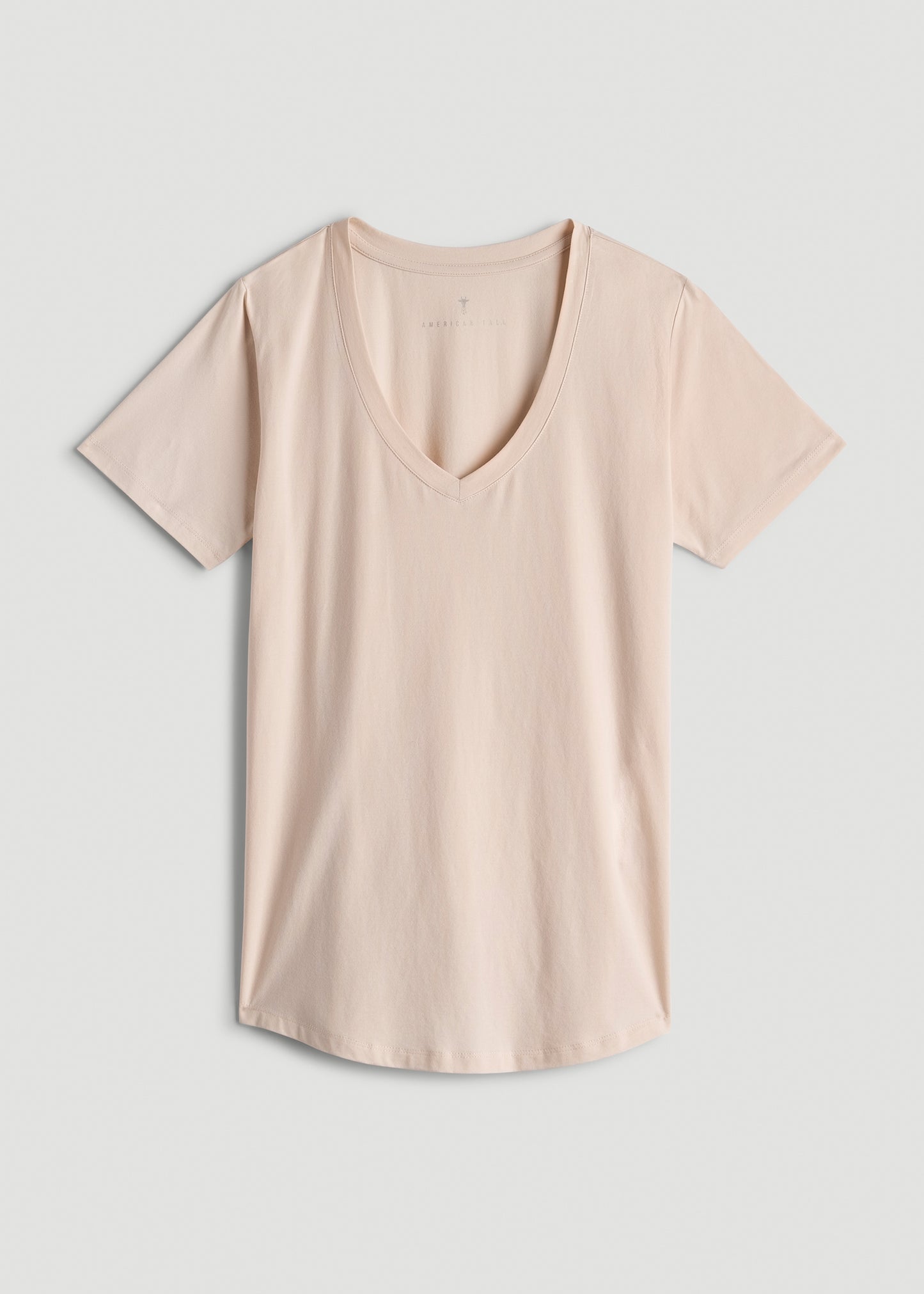 Women's Tall Scoop V-Neck Tee in Shell