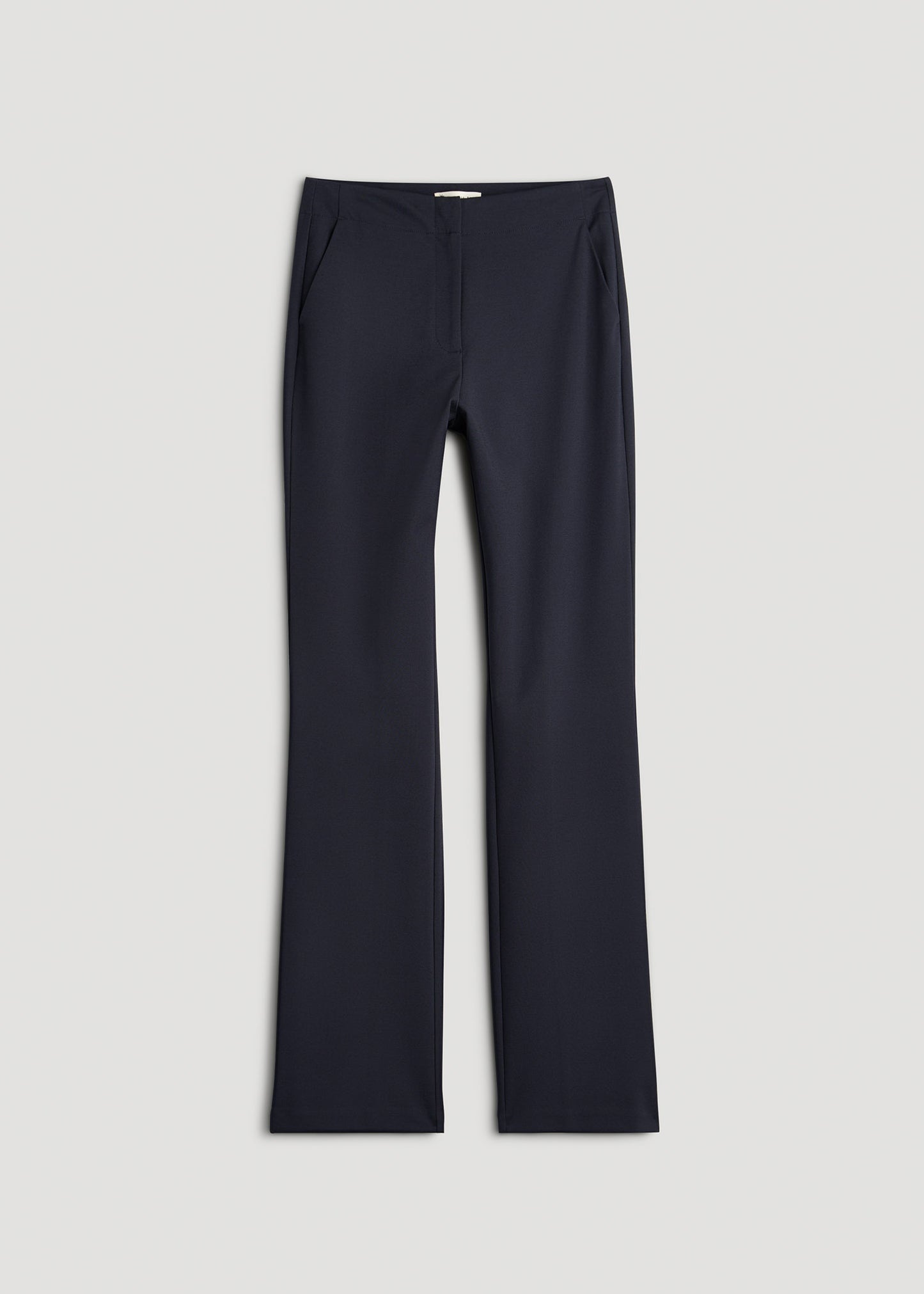 Straight Leg Dress Pants for Tall Women in Deep Navy