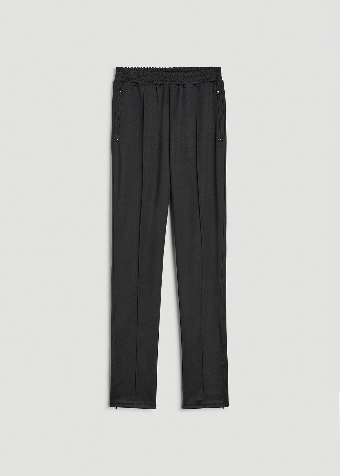 Athletic Stripe Pants for Tall Women in Black And Black