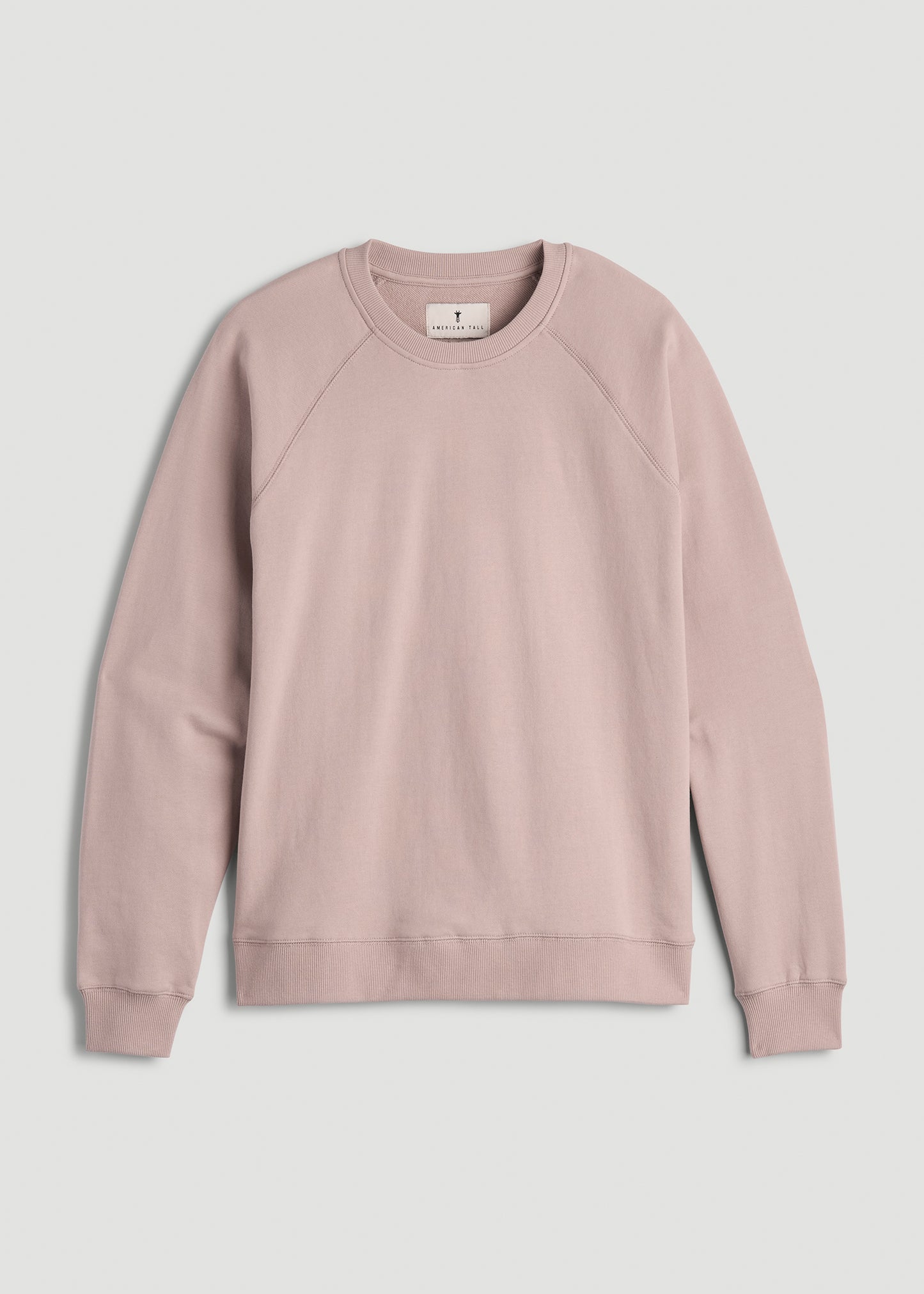 Wearever French Terry Women's Tall Crewneck Sweatshirt in Desert Rose