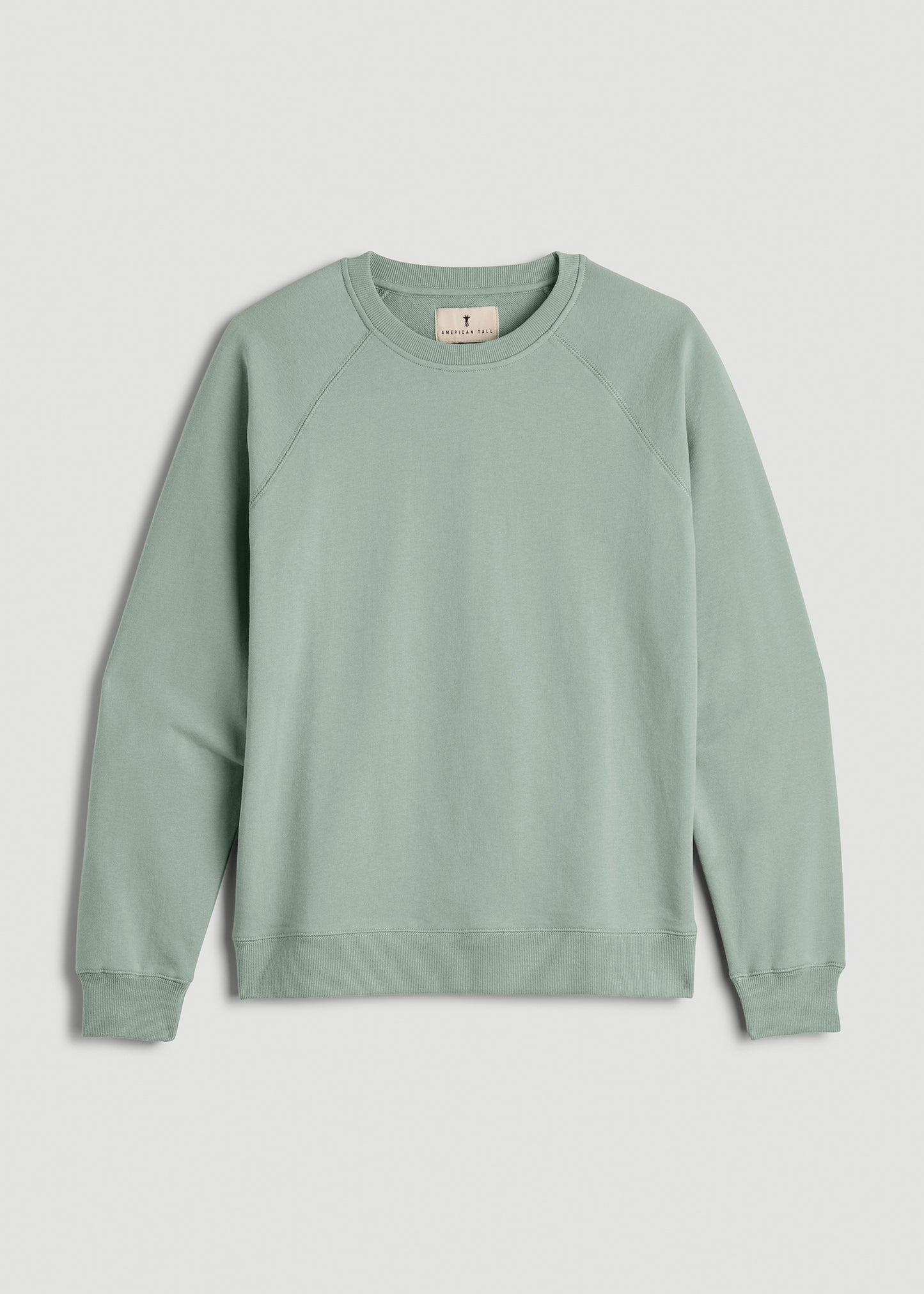 Wearever French Terry Women's Tall Crewneck Sweatshirt in Seagrass