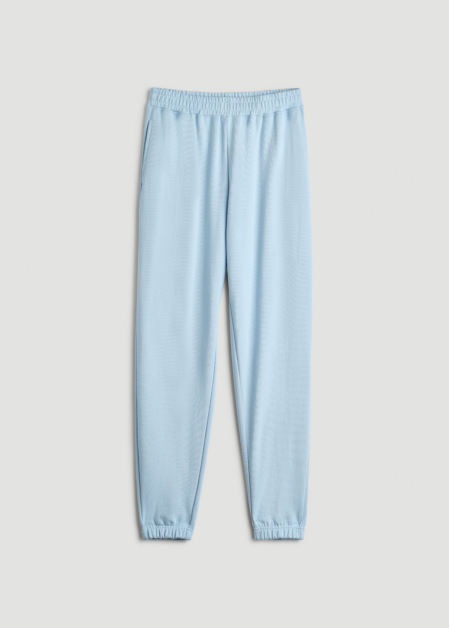 Wearever Oversized French Terry Joggers for Tall Women in Ice Blue