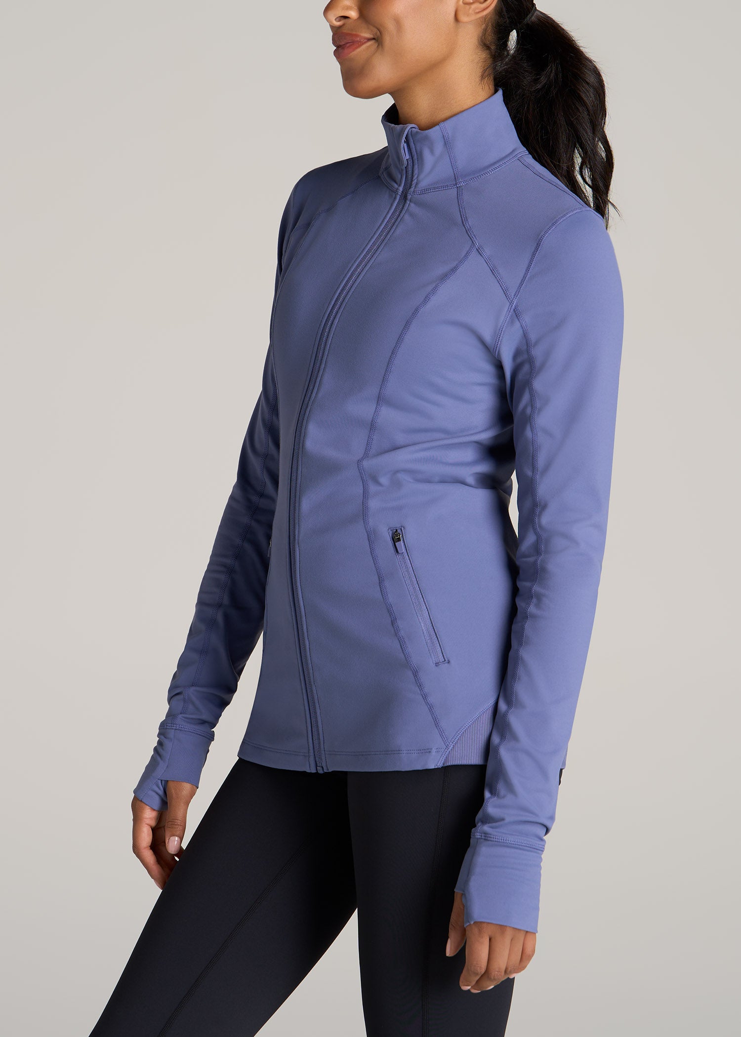 American-Tall-Women-Warm-Up-Jacket-Marlin-Blue-side